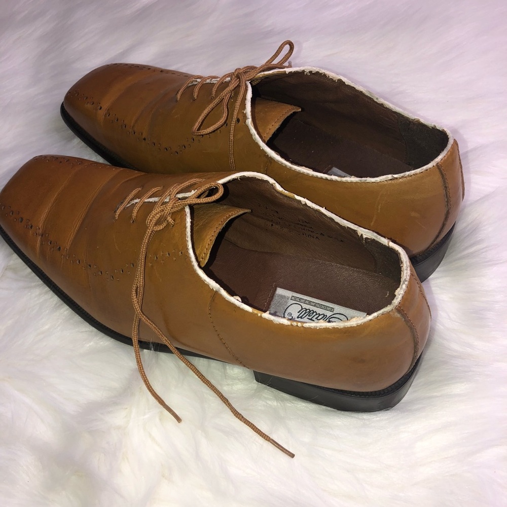 Fratelli Men’s Size 12M Leather Oxford Dress Shoes